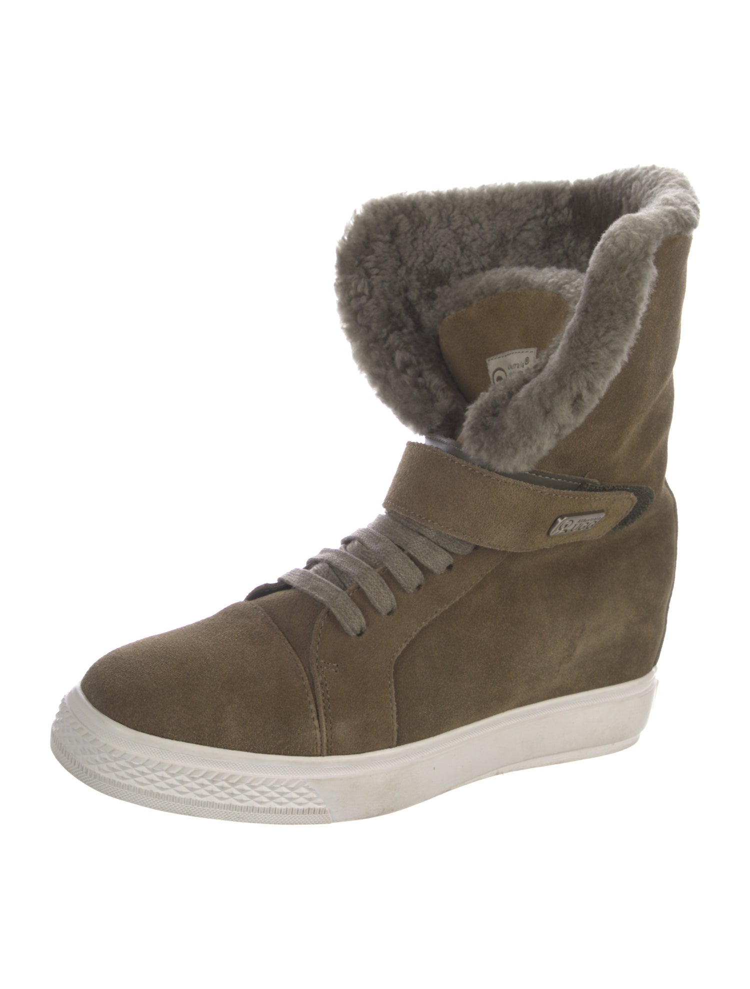 UGG Suede Lace-Up Boots