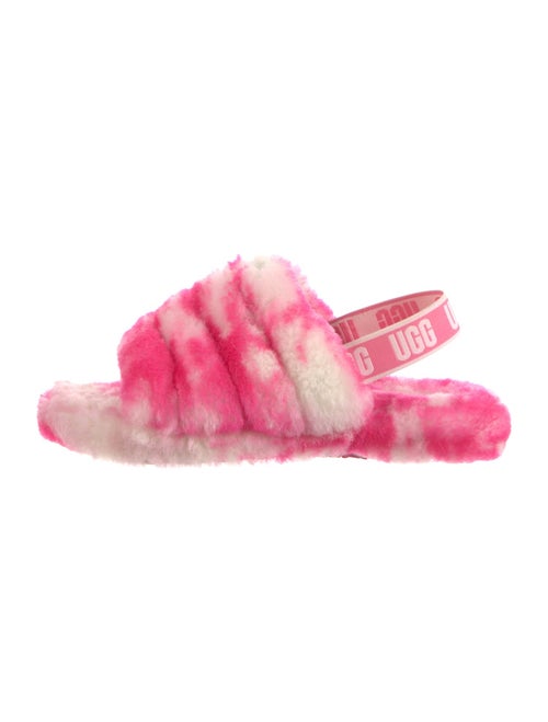 UGG Tie-Dye Print Slingback Sandals