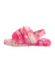 UGG Tie-Dye Print Slingback Sandals