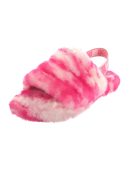 UGG Tie-Dye Print Slingback Sandals