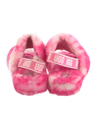 UGG Tie-Dye Print Slingback Sandals