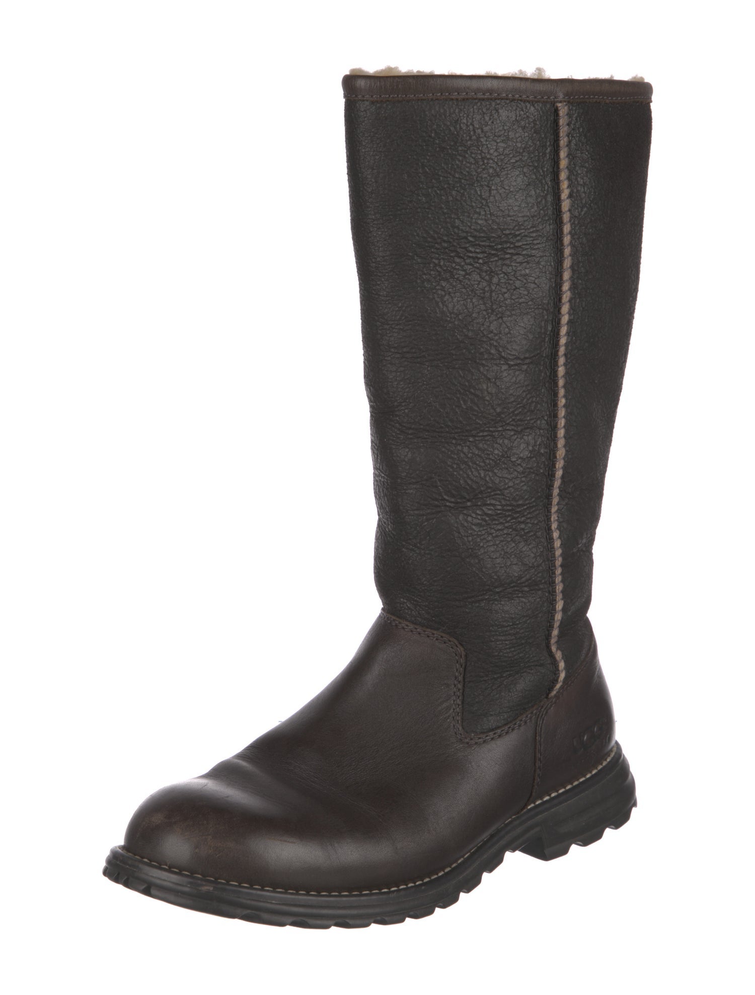 UGG Leather Moto Boots