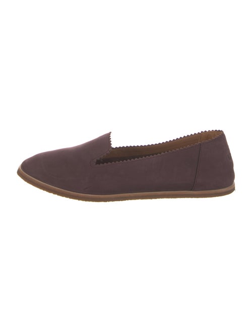 UGG Suede Scalloped Accent Loafers