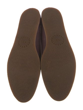 UGG Suede Scalloped Accent Loafers