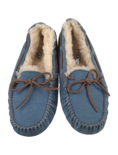 UGG Suede Bow Accents Moccasins