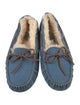 UGG Suede Bow Accents Moccasins
