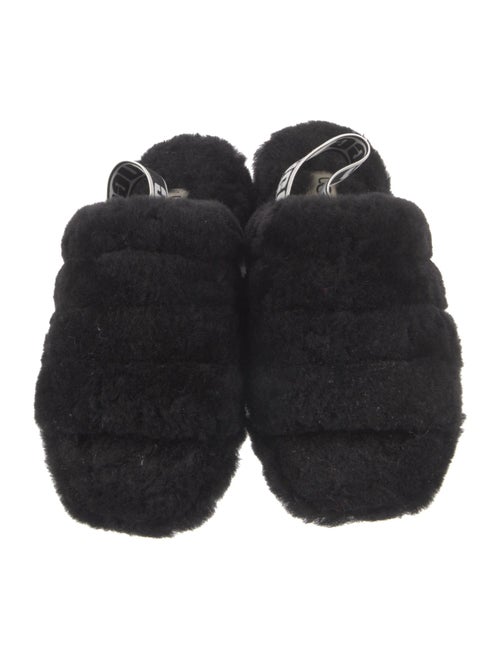 UGG Shearling Slingback Sandals