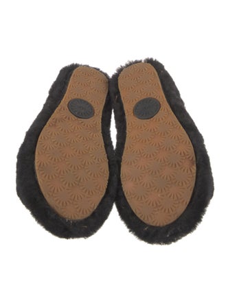 UGG Shearling Slingback Sandals