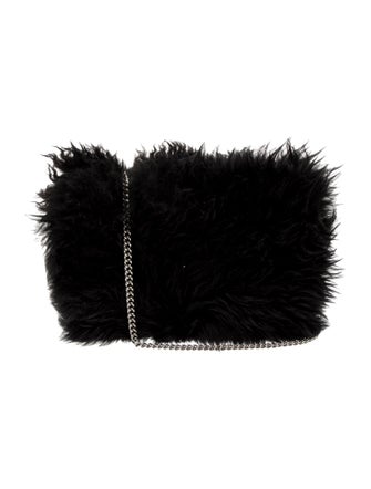 UGG Fur Top Handle Bag