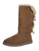 UGG Suede Bow Accents Boots
