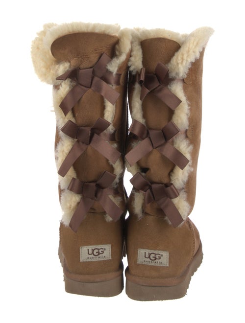 UGG Suede Bow Accents Boots