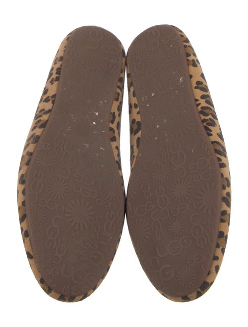 UGG Suede Animal Print Loafers