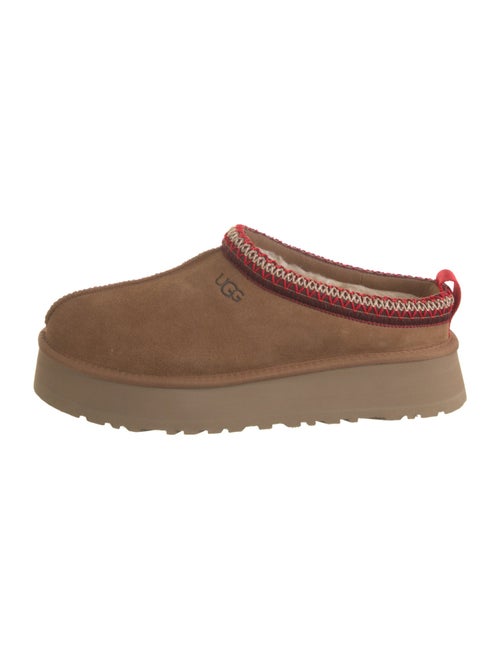 UGG Suede Embroidered Accent Mules