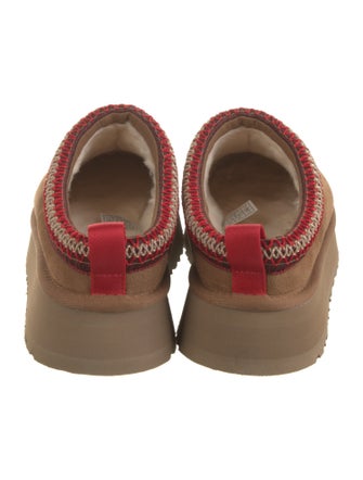 UGG Suede Embroidered Accent Mules