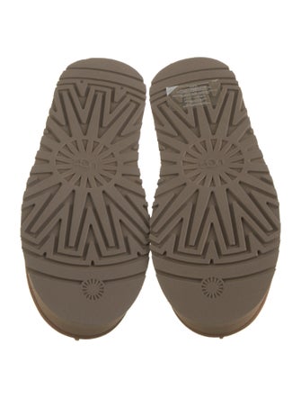 UGG Suede Embroidered Accent Mules