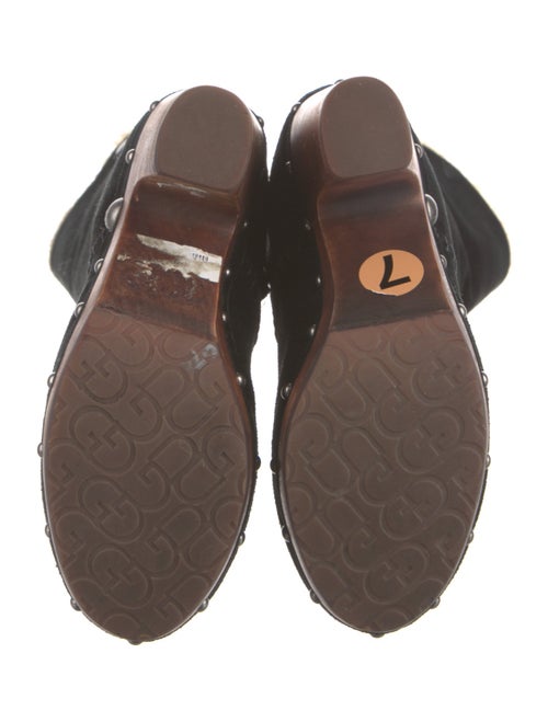 UGG Suede Studded Accents Lace-Up Boots