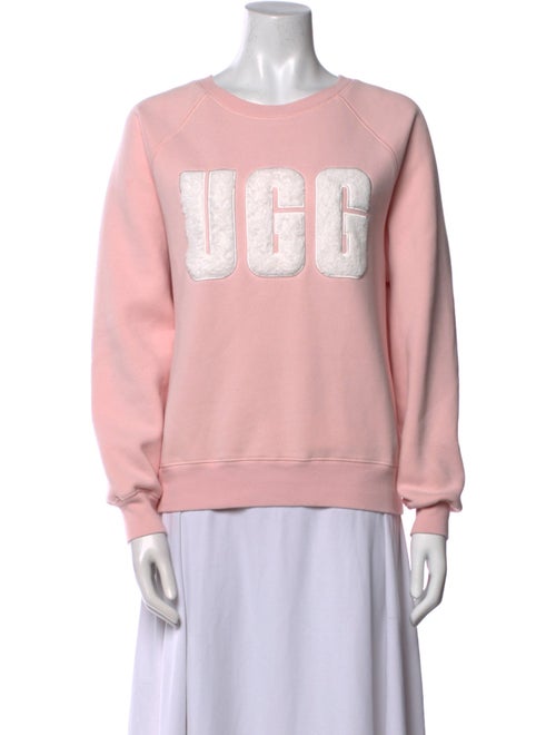 UGG Graphic Print Scoop Neck Sweater