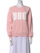 UGG Graphic Print Scoop Neck Sweater