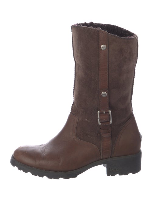 UGG Leather Moto Boots
