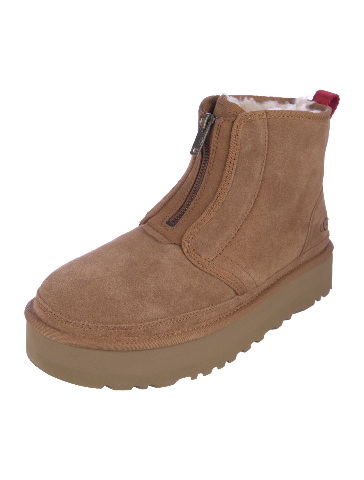 UGG Suede Lace-Up Boots