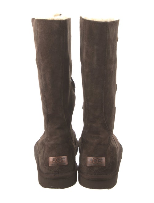 UGG Suede Lace-Up Boots