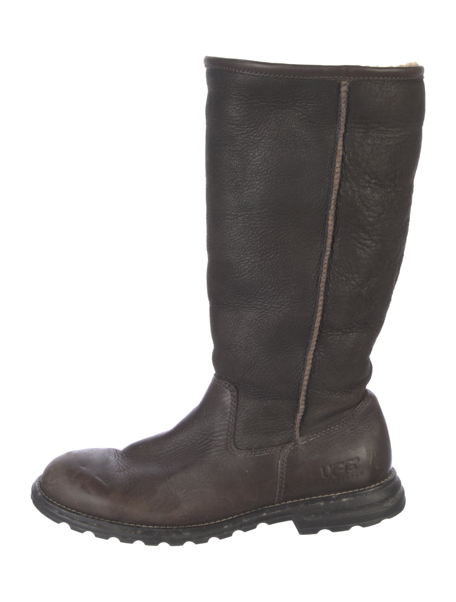 UGG Leather Moto Boots