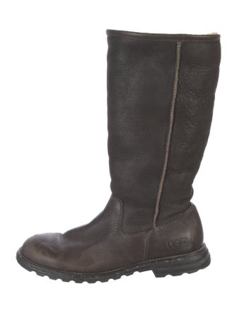 UGG Leather Moto Boots
