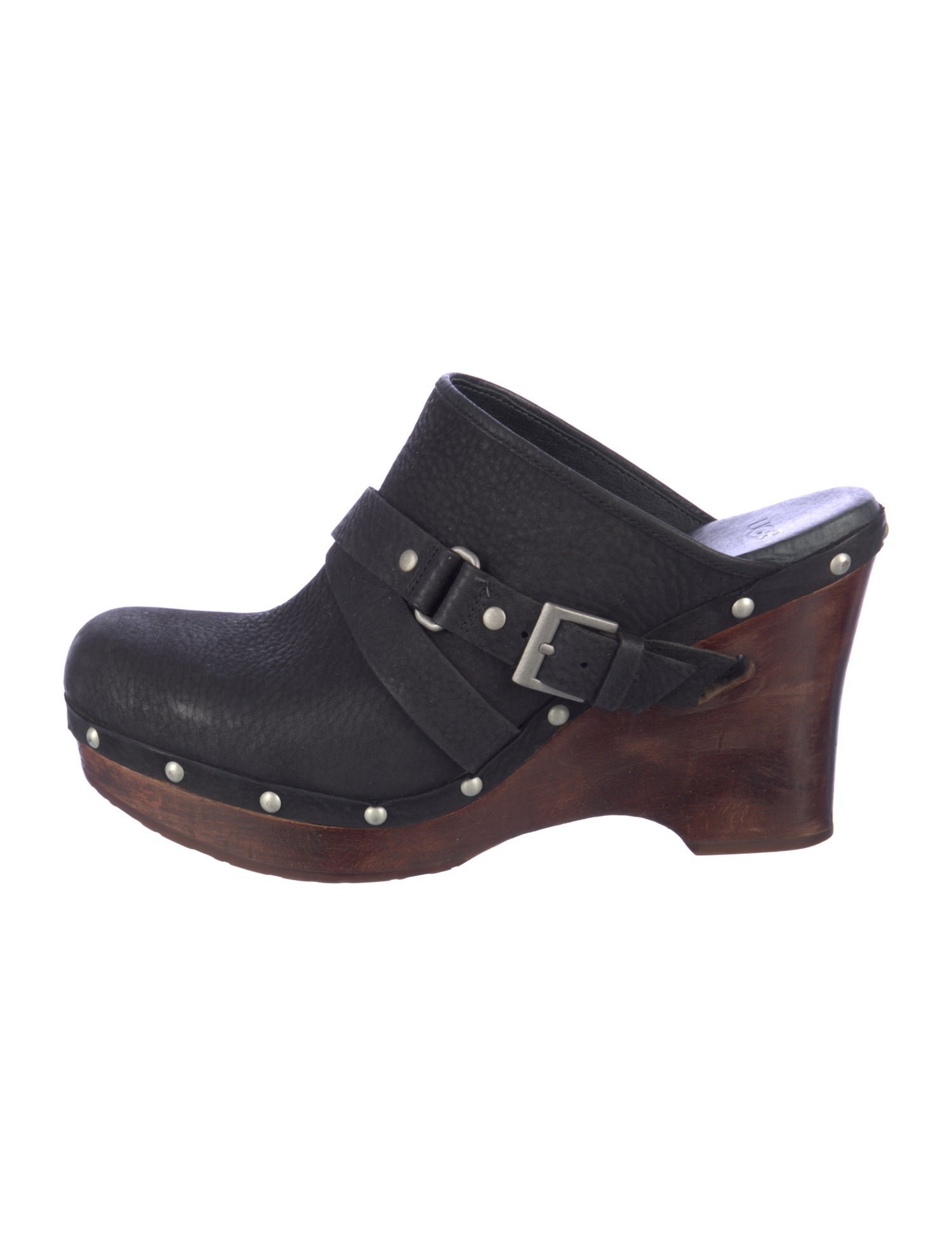 UGG Leather Studded Accents Mules
