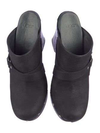 UGG Leather Studded Accents Mules