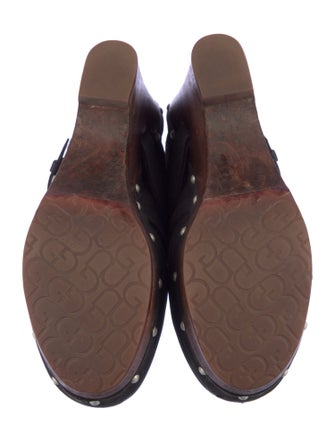 UGG Leather Studded Accents Mules