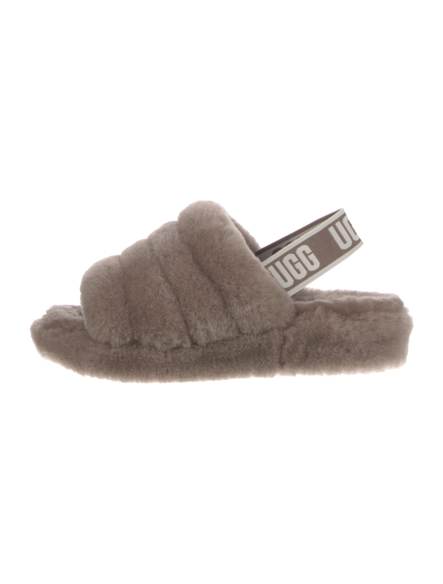 UGG Shearling Slingback Sandals