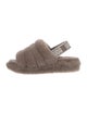 UGG Shearling Slingback Sandals