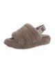 UGG Shearling Slingback Sandals