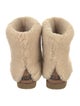 UGG Suede Fur Trim Boots
