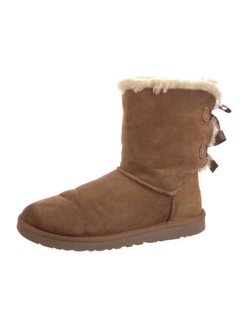 UGG Suede Bow Accents Boots