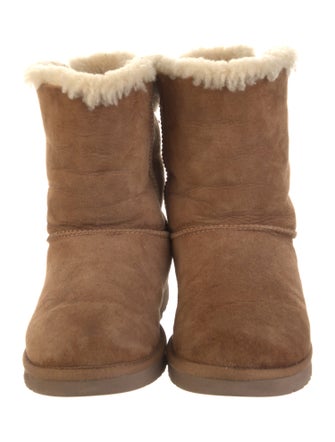 UGG Suede Bow Accents Boots