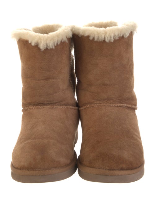 UGG Suede Bow Accents Boots