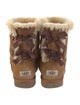 UGG Suede Bow Accents Boots