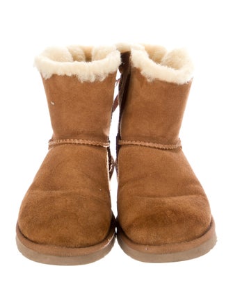 UGG Suede Bow Accents Boots