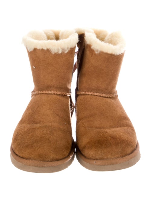 UGG Suede Bow Accents Boots
