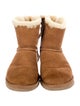 UGG Suede Bow Accents Boots