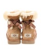 UGG Suede Bow Accents Boots