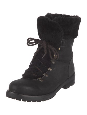 UGG Leather Combat Boots