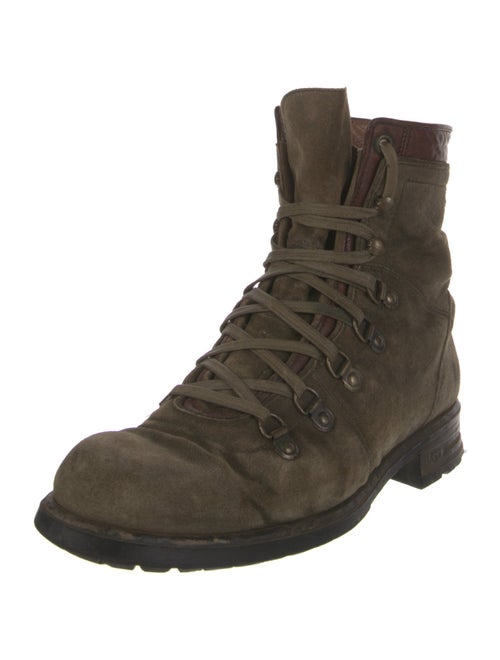 UGG Suede Lace-Up Boots