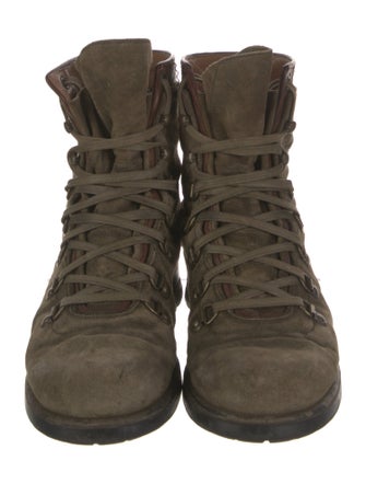 UGG Suede Lace-Up Boots