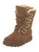 UGG Suede Lace-Up Boots