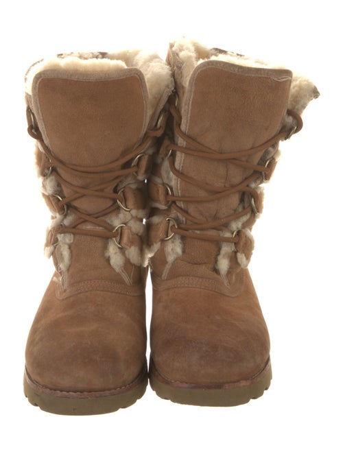UGG Suede Lace-Up Boots