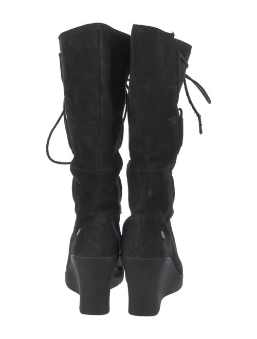 UGG Suede Lace-Up Boots