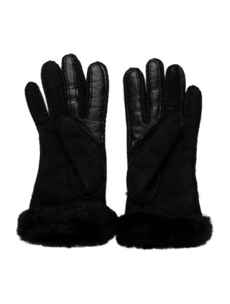 UGG Suede Winter Gloves