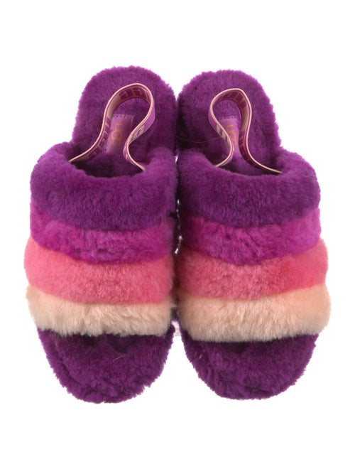 UGG Fur Slingback Sandals